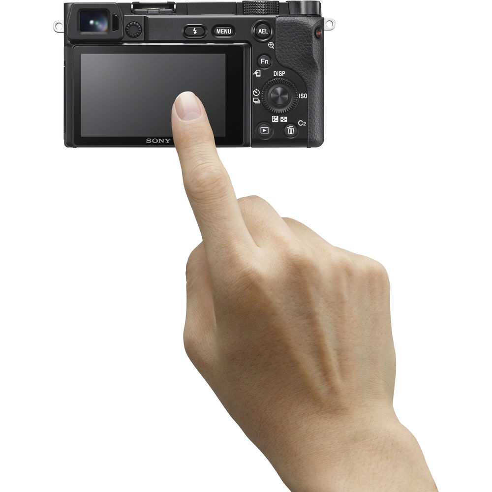 Sony Alpha a6100 Mirrorless Digital Camera with 16-50mm Lens (Black)